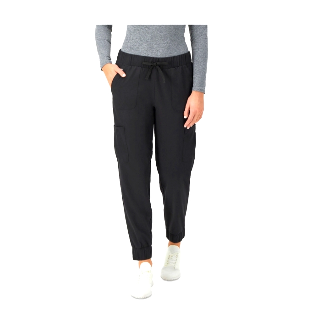 Black hanes scrub joggers
